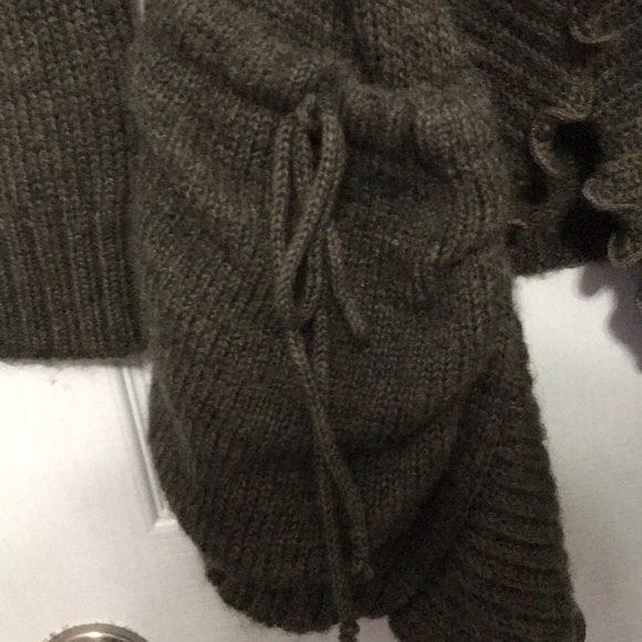 Slonl open front waterfall cardigan sweater Size Small Transitional - Picture 7 of 11